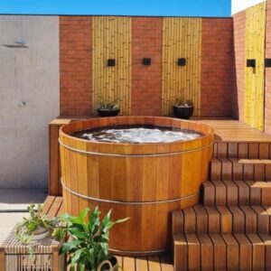 Ofurô Coletivo Redondo Reto